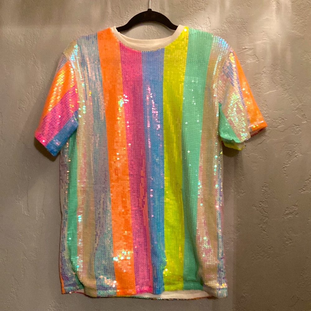 Sequins shirt!